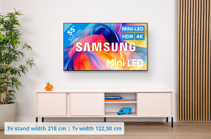 Samsung Mini-LED 55 inches M73H (2026) visual Coolblue 1