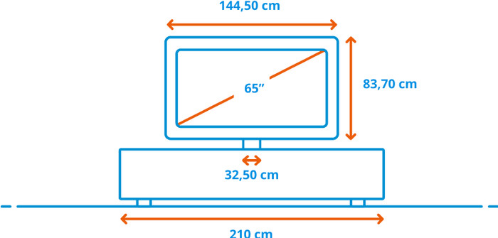 Hisense ULED 65" U79SE (2026) visual Coolblue 1