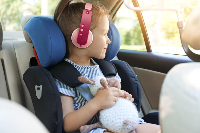 JVC HA-KD10W Pink product in use