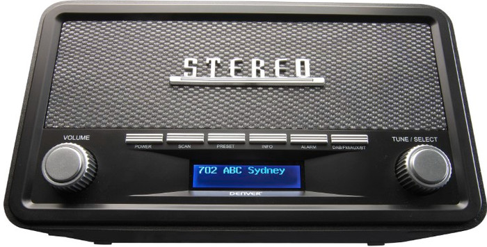 Denver DAB-18 Black detail