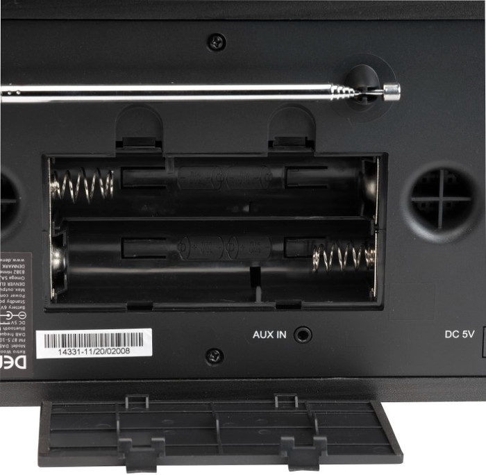 Denver DAB-18 Black detail