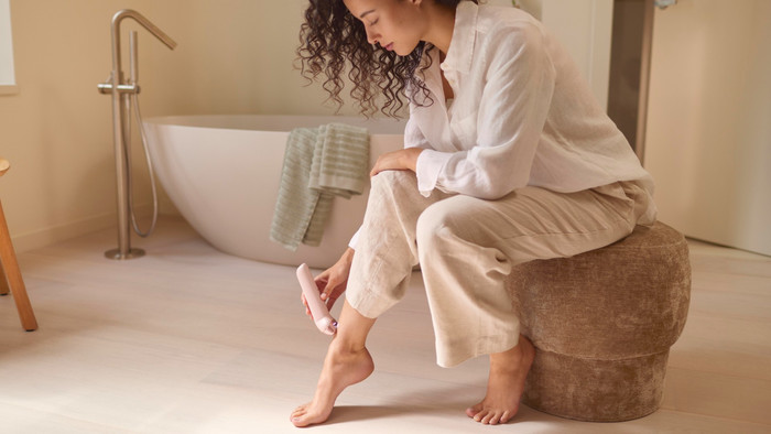 Philips Series 9000 BRE728/00 product in gebruik