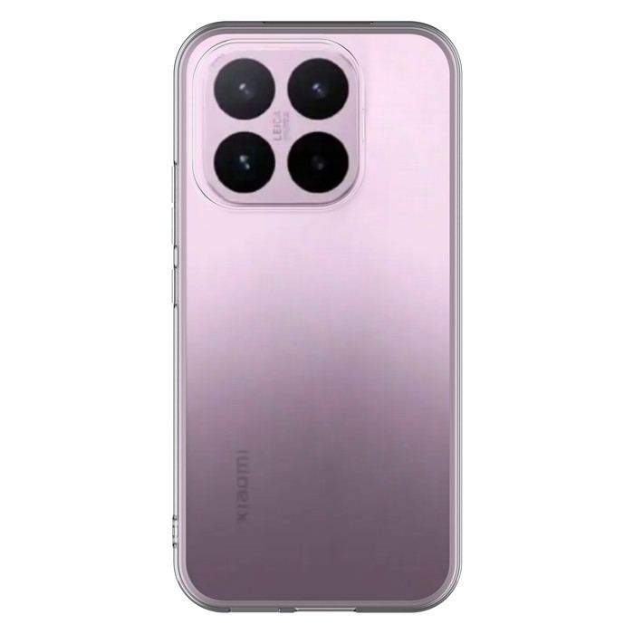 Just in Case KickLite Xiaomi 17T Pro Back Cover Transparant achterkant