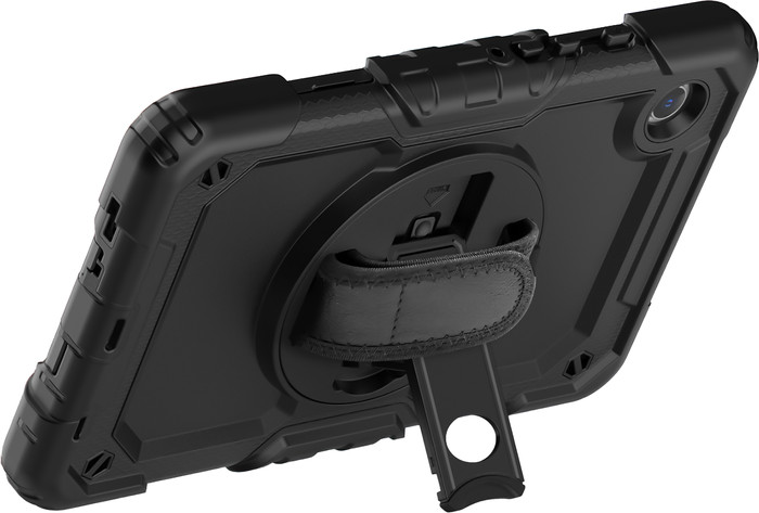 Just in Case Samsung Galaxy Tab A11 Plus Shockproof Case Zwart achterkant