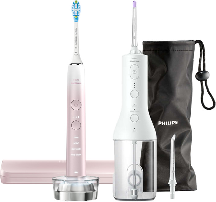 Philips Sonicare DiamondClean 9000 HX9911/84 + Power Flosser Wit Main Image