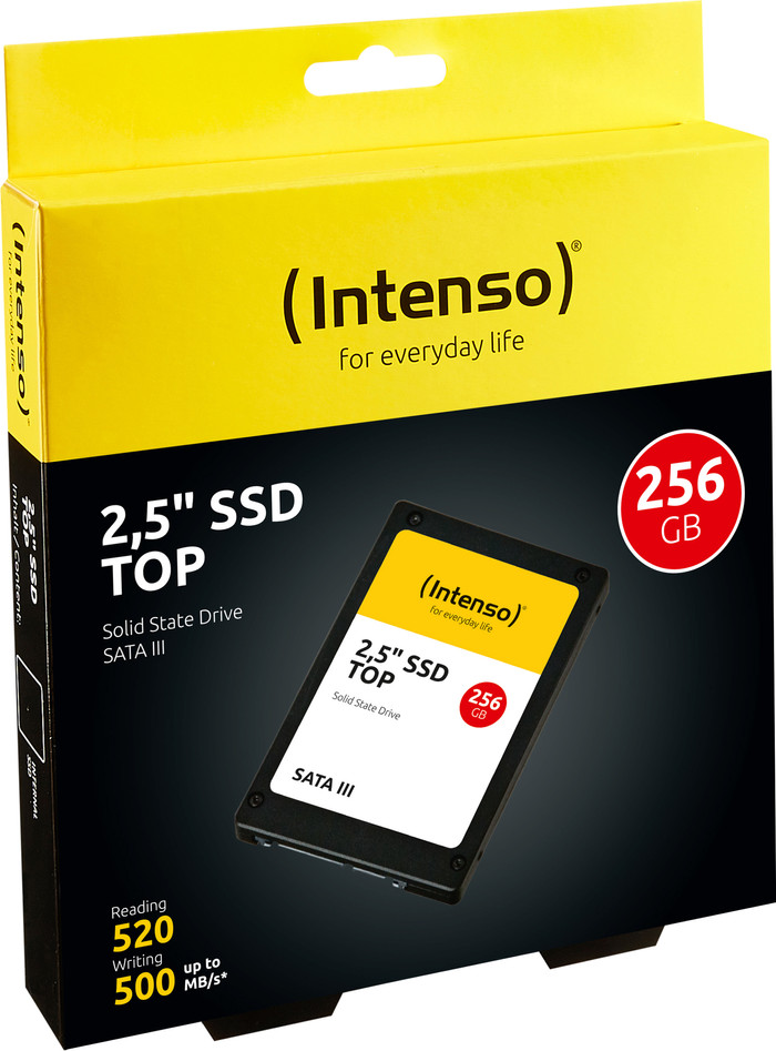Intenso SSD 256GB 2.5 inches SSD SATA III Top Performance null