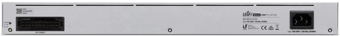 Ubiquiti UniFi USW-48-POE back