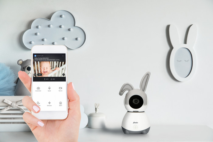 Alecto Smartbaby10 product in gebruik