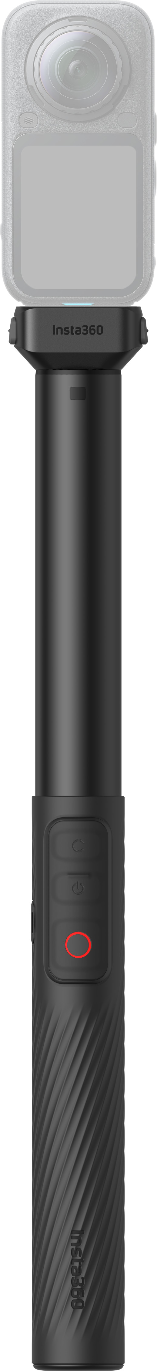 Insta360 X6 Power Selfie Stick product in gebruik