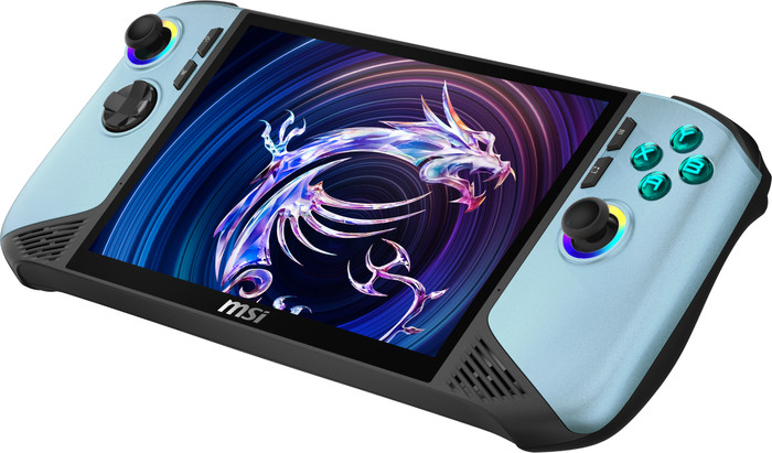MSI Claw 8 AI+ A2VM Glacier Blue Edition-250NL detail