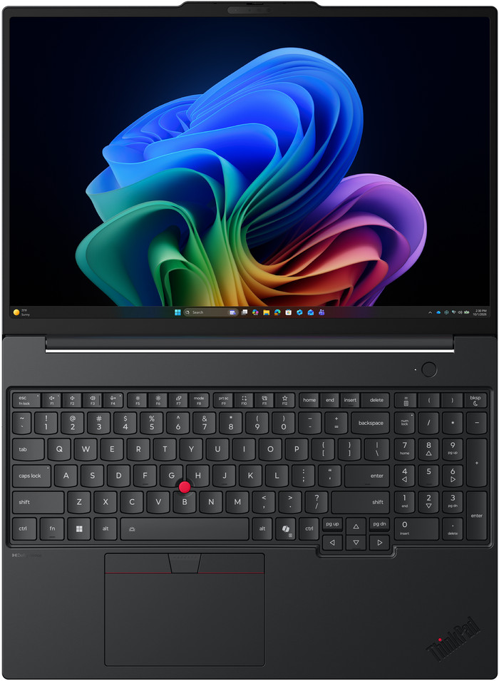 Lenovo ThinkPad T16 Gen 5 (Intel) Copilot+ PC - 21WT005FMH QWERTY top