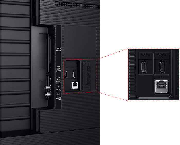 Samsung Mini-led 85" M73H (2026) detail