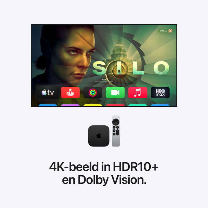 Apple TV 4K (2026) 128 GB visual leverancier