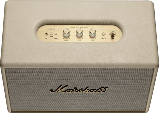 Marshall Woburn III Speaker BT Cream top