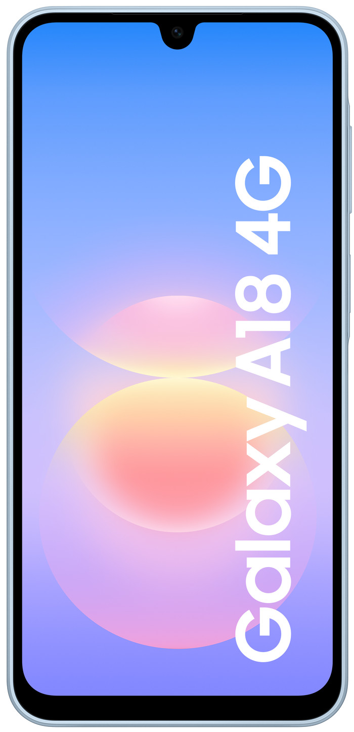Samsung Galaxy A18 128GB Blauw 4G voorkant