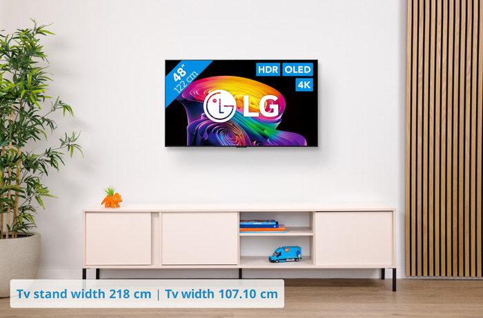 LG OLED evo 48 inches C6 (2026) visual Coolblue 1