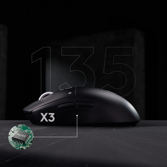 Logitech G PRO X3 SUPERSTRIKE LIGHTSPEED Zwart visual leverancier