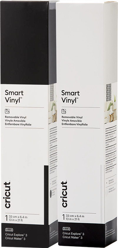 Cricut Smart Vinyl Verwijderbaar 33x640 Zwart en Wit Duo Pack Main Image