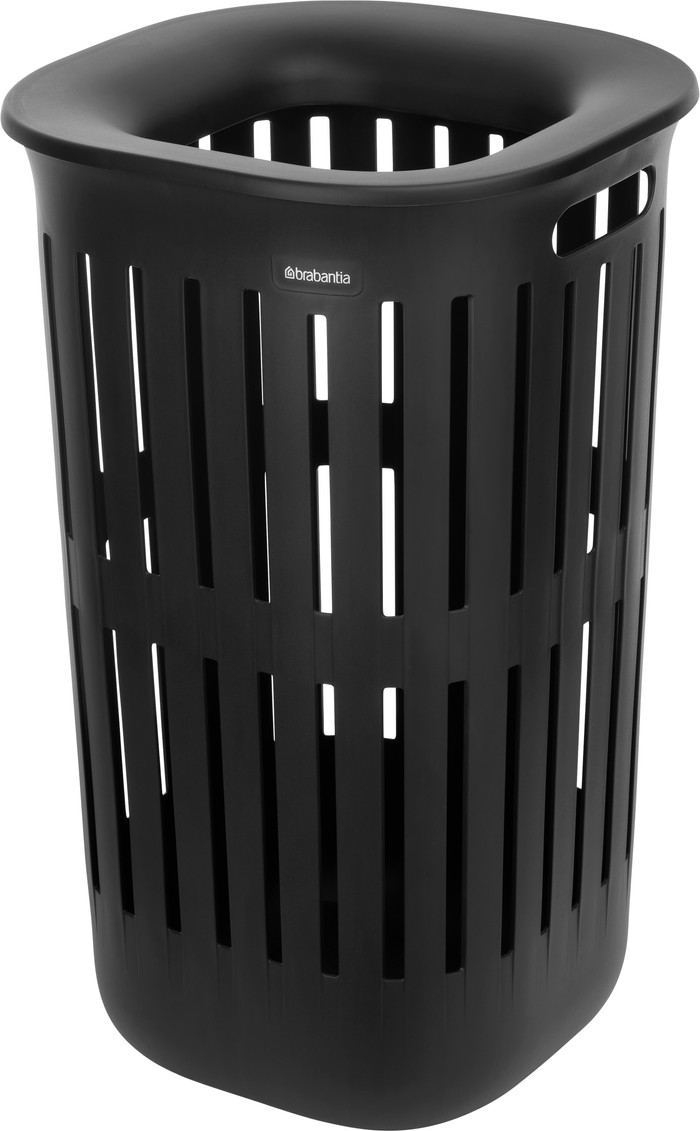 Brabantia Collect-It Wasmand 55 liter - Set van 2 -  Black voorkant