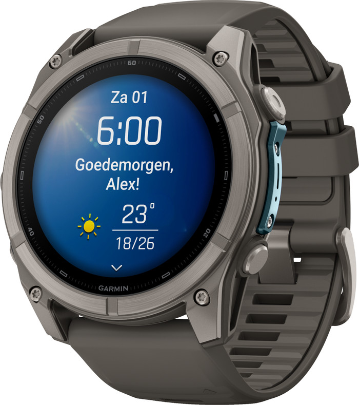 Garmin Fenix 9 Grijs 51mm rechterkant