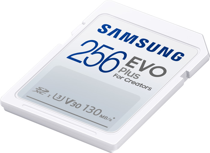Samsung SDXC EVO Plus 256GB 120MB/s front