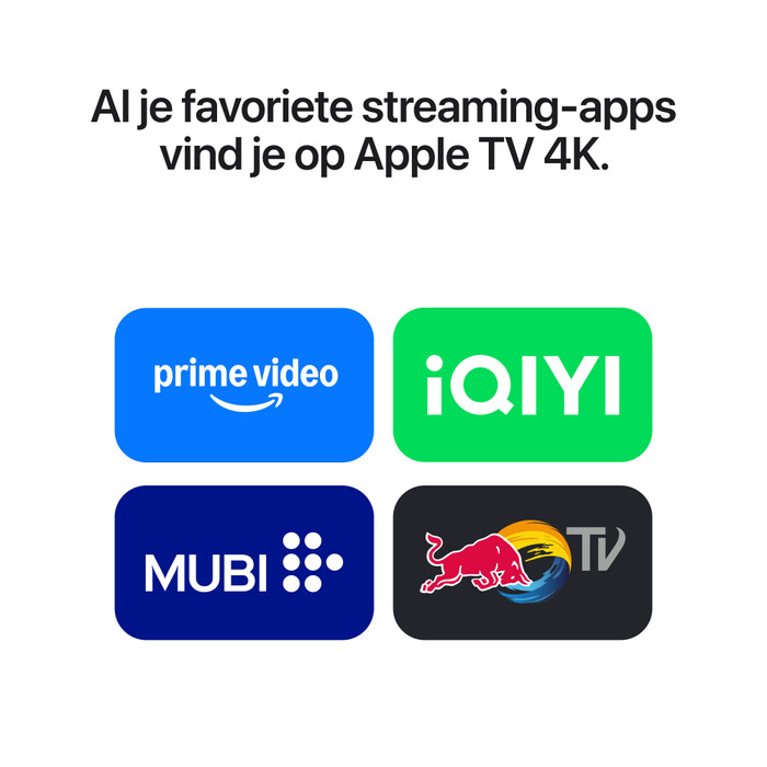 Apple TV 4K (2026) 128 GB visual leverancier