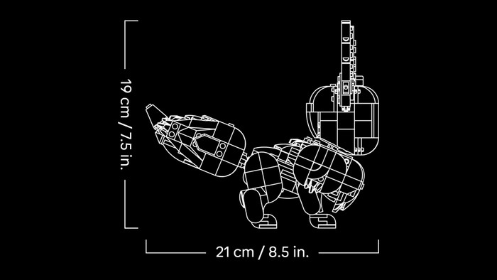 LEGO Pokémon Eevee 72151 product in gebruik