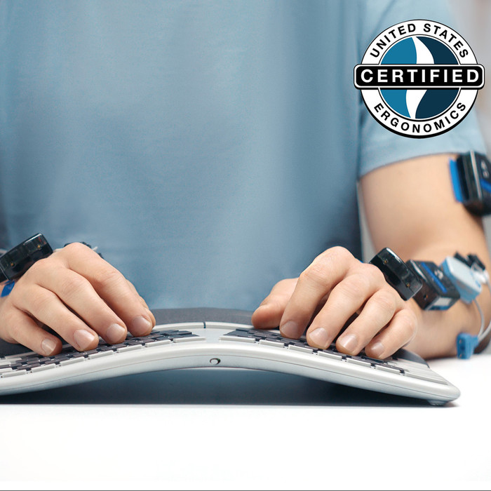 Logitech K860 Ergonomisch Draadloos Toetsenbord QWERTY + Logitech MX Master 3S visual leverancier