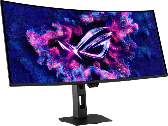 ASUS ROG Strix XG34WCDMS QD-OLED Curved linkerkant