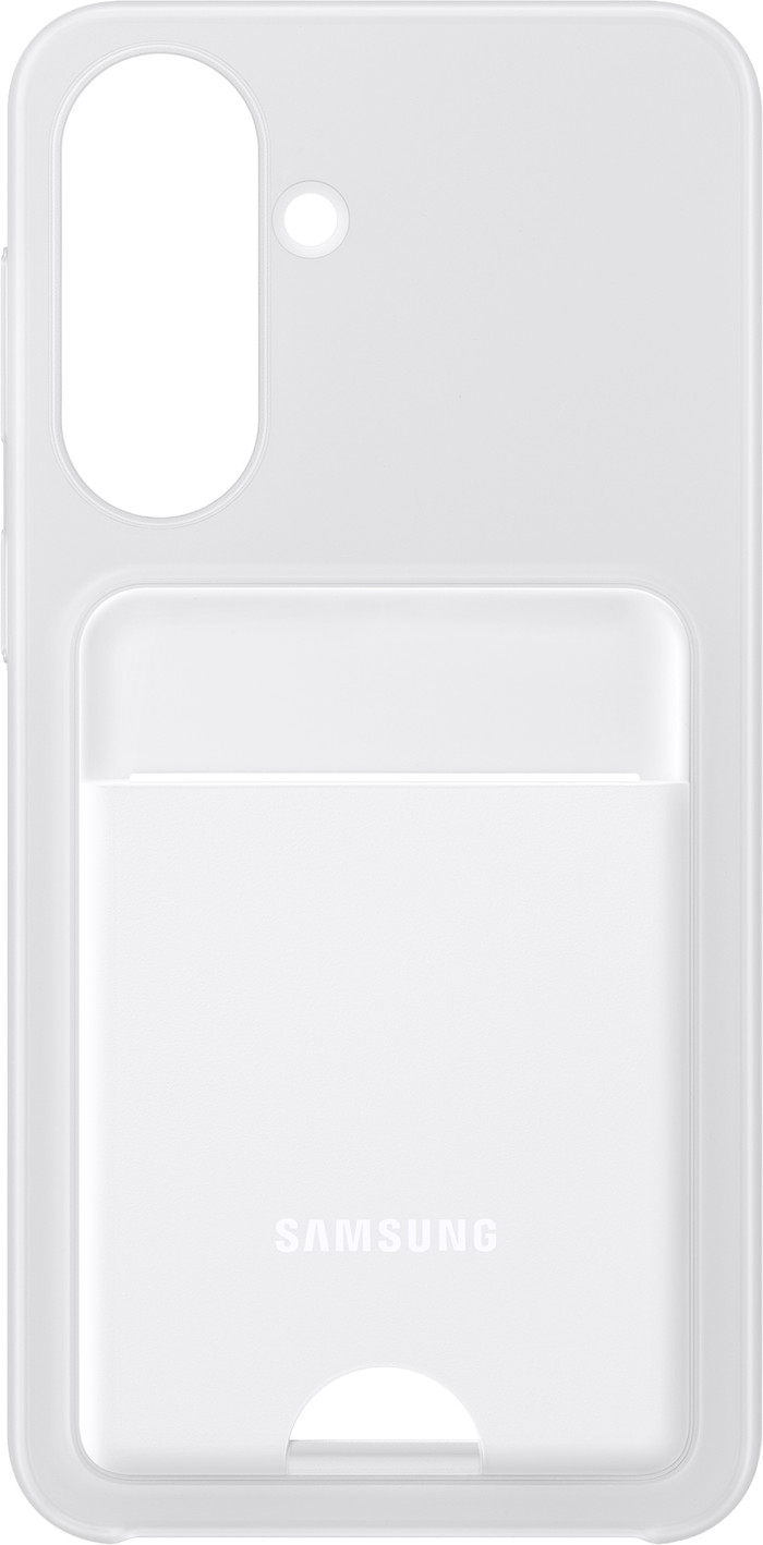 Samsung Galaxy A37 Card Slot Back Cover Wit achterkant