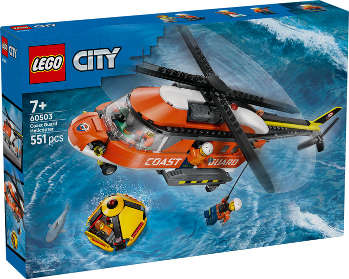 LEGO City Coast Guard Helicopter 60503 packaging