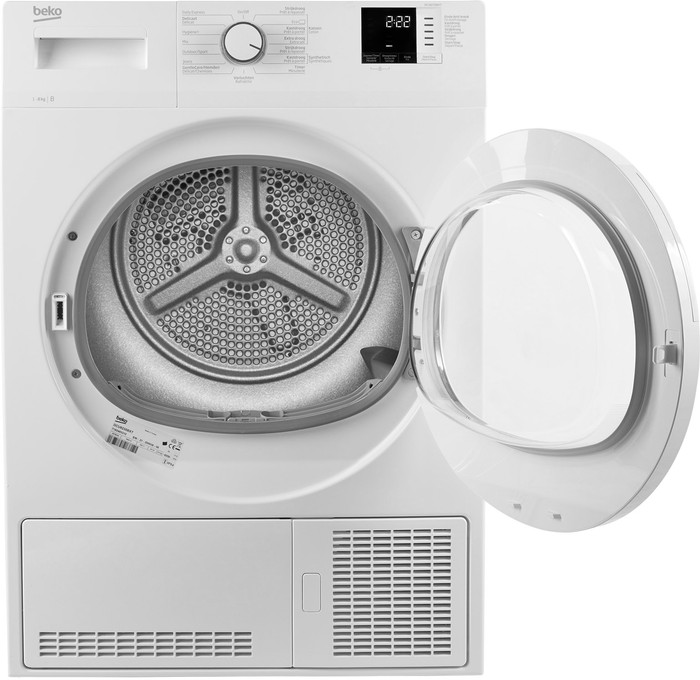 Beko DCU8235BXT binnenkant