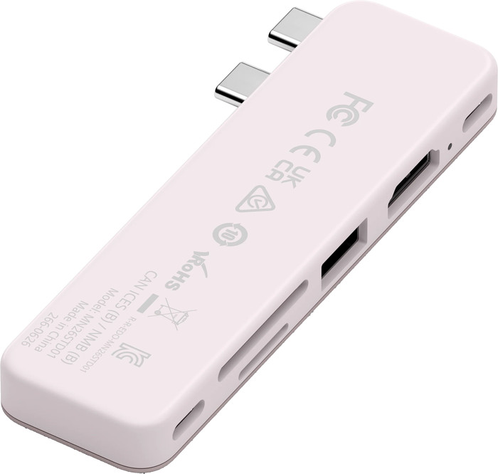 Satechi USB-C Snap Hub Blush onderkant