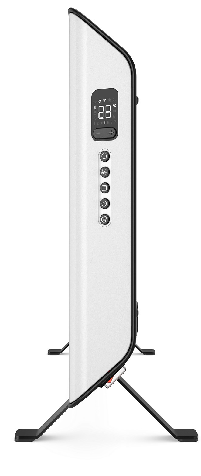Duux Edge Smart Convector 1500 W Blanc côté droit