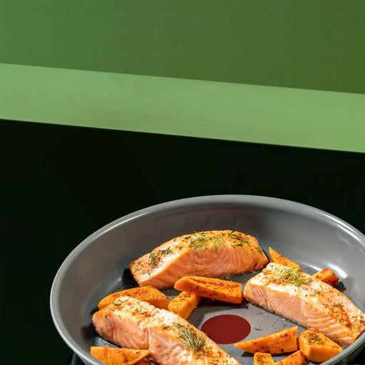 Tefal Renewal keramische koekenpan 24 cm product in gebruik