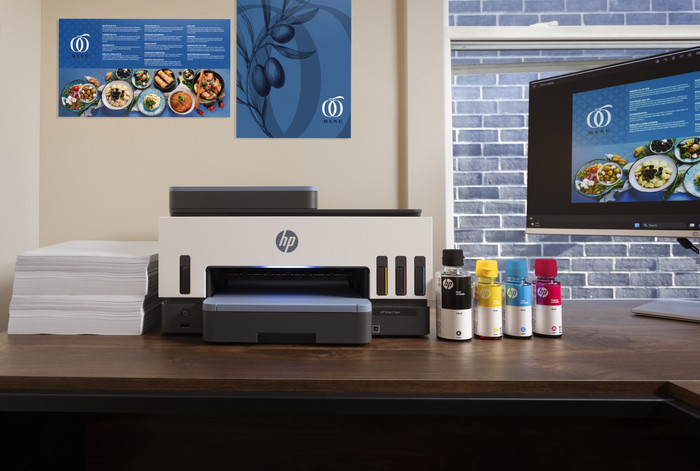 HP Smart Tank 7607 Juniper product in gebruik