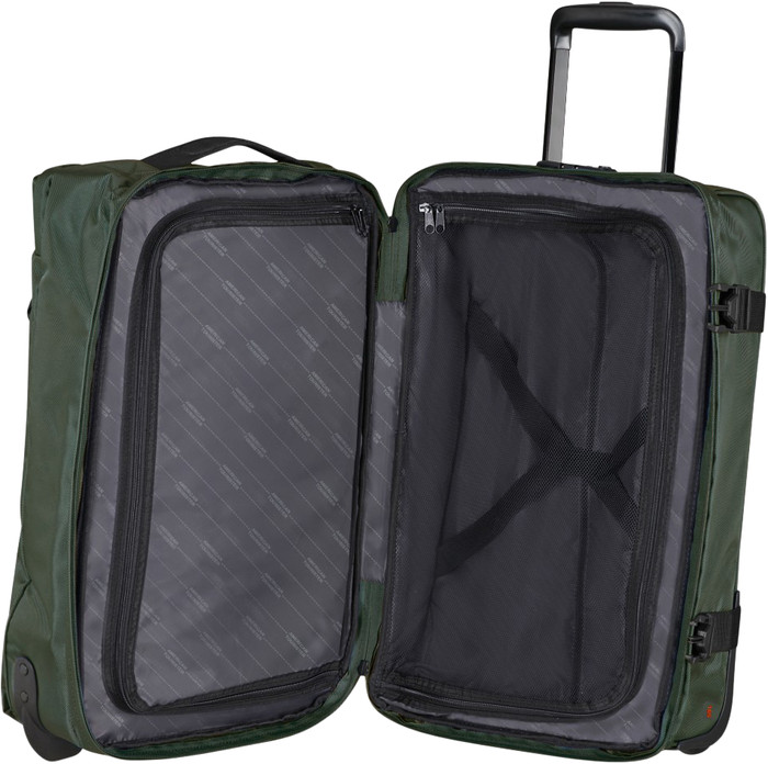 American Tourister DUFFLE/WH S DARK KHAKI binnenkant
