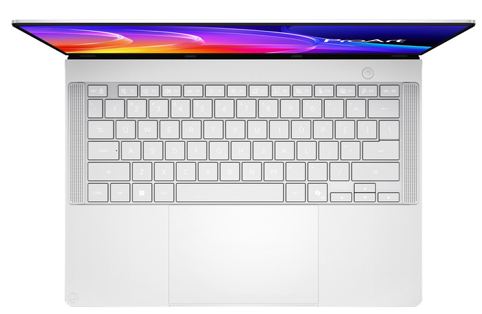 ASUS ProArt P14 OLED NVIDIA RTX Spark N1X H7407BA-SM078X QWERTY bovenkant