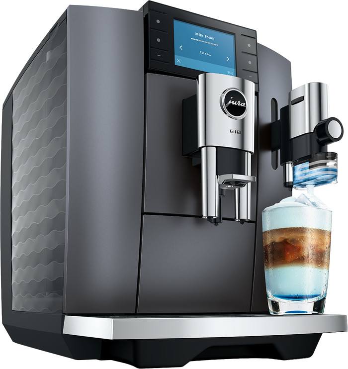 JURA E10 Onyx Grey (EA) linkerkant