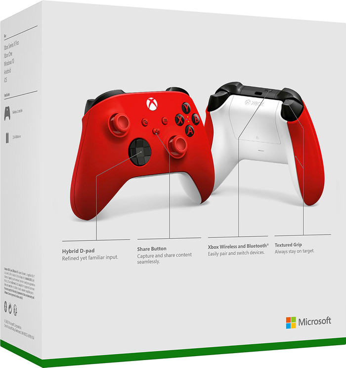 Microsoft Xbox Series X and S Wireless Controller Red null