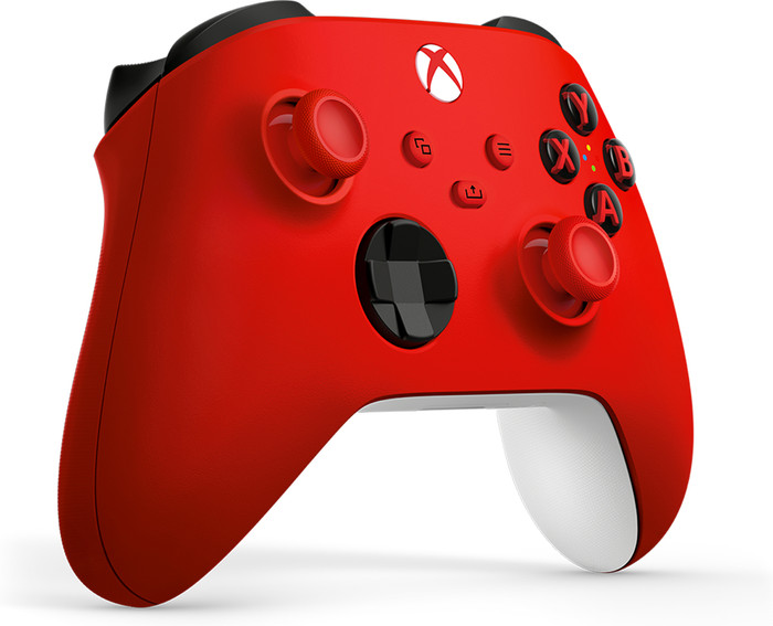 Microsoft Xbox Series X and S Wireless Controller Red left side