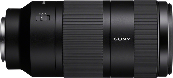Sony FE 100-400mm f/5.6-8 OSS rechterkant