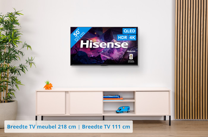 Hisense QLED 50" E79S PRO (2026) visual Coolblue 1