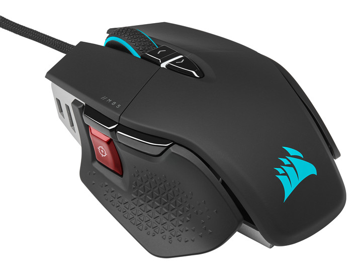 Corsair M65 RGB Ultra côté gauche