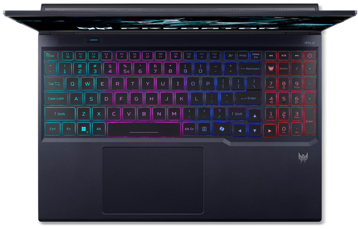 Acer Predator Helios Neo 16 PHN16-I31-98K5 bovenkant