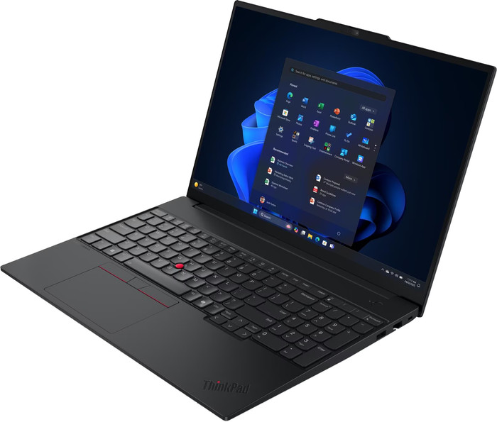 Lenovo ThinkPad E16 Gen 3 (Intel) - 22AY004HMH QWERTY rechterkant