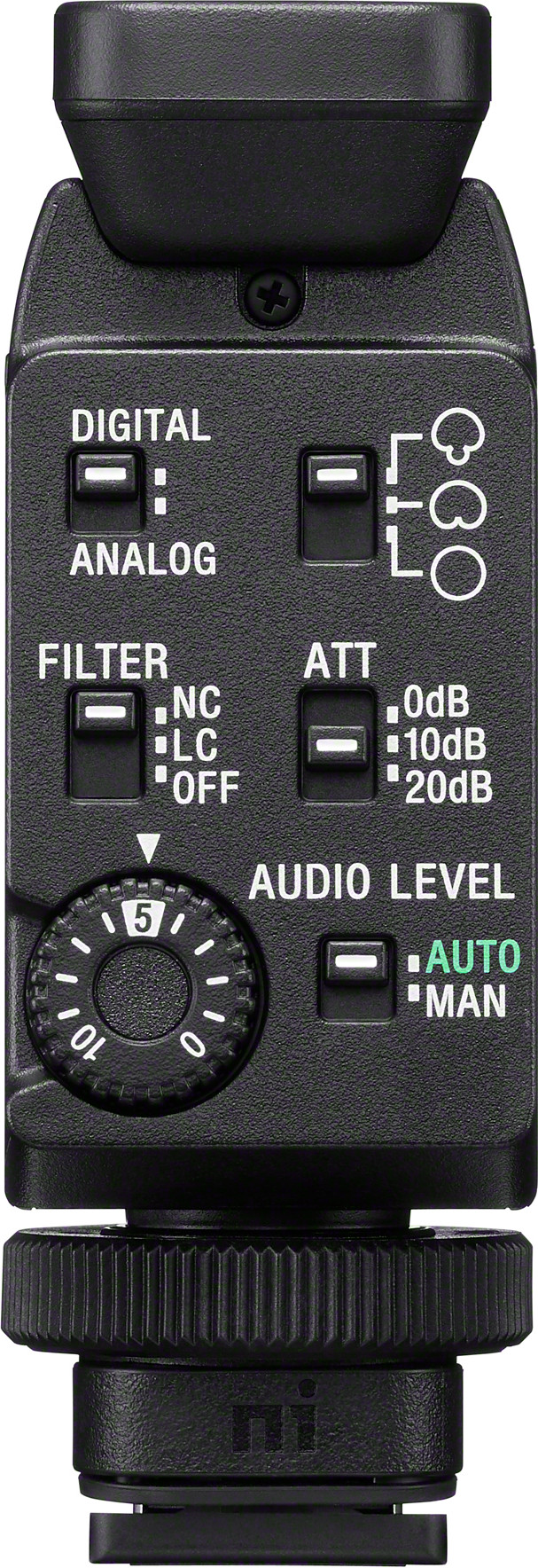 Sony ECM-B10 Shotgun Microfoon detail
