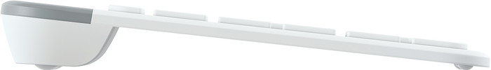 Logitech MK470 Slim Draadloos Toetsenbord en Muis Wit QWERTY linkerkant