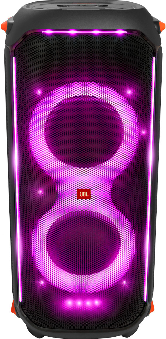 JBL PartyBox 710 + 2x JBL PartyLight Stick front