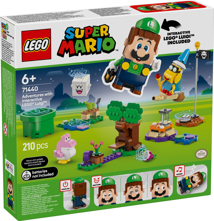 LEGO Super Mario avonturen met interactieve Luigi 71440 verpakking
